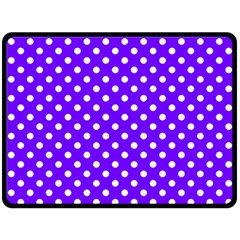 Polka Dots 80 x60  Blanket Back