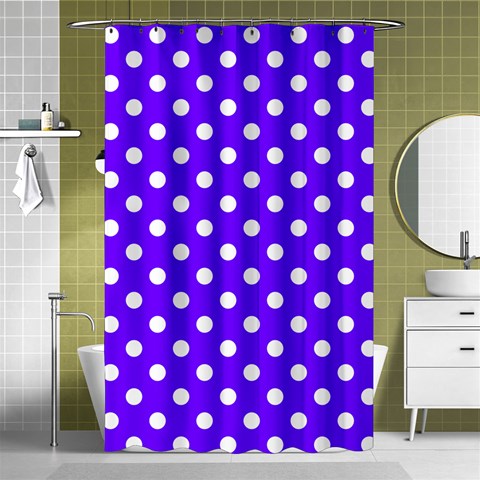 Polka Dots Curtain(48  X 72 ) - 42.18 x64.8  Curtain(48  X 72 )