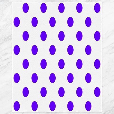 Polka Dots 10.95 x13.48  Canvas - 1