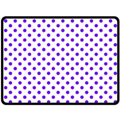 Polka Dots 80 x60  Blanket Back