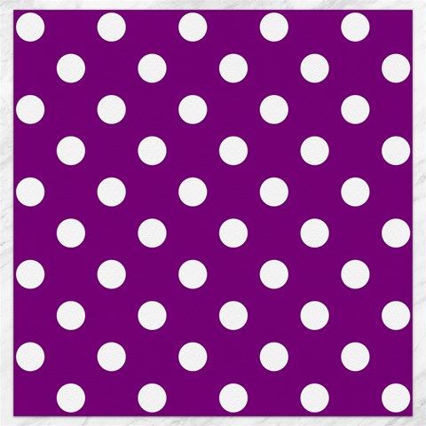 Polka Dots 11.4 x11.56  Canvas - 1