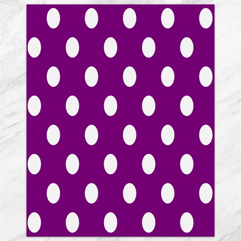 Polka Dots 15.75 x19.29  Canvas - 1