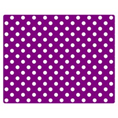 Polka Dots 60 x50  Blanket Front