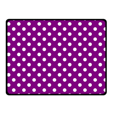 Polka Dots 50 x40  Blanket Front