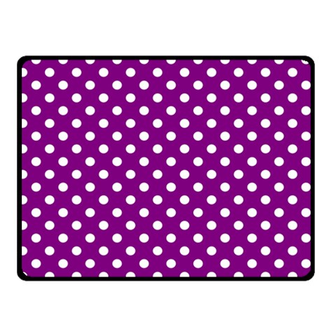 Polka Dots 45 x34  Blanket Front