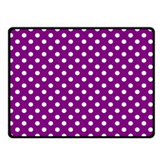 Polka Dots 45 x34  Blanket Back