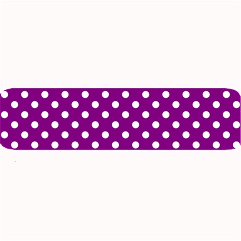 Polka Dots 32 x8.5  Bar Mat
