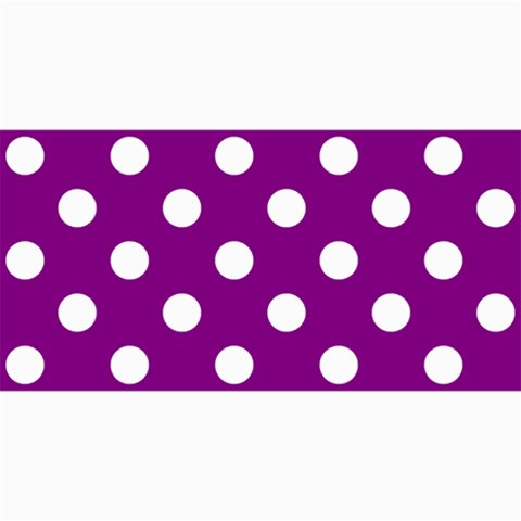 Polka Dots 8 x4  Photo Card - 2