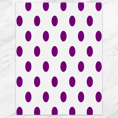 Polka Dots 17.8 x23.08  Canvas - 1