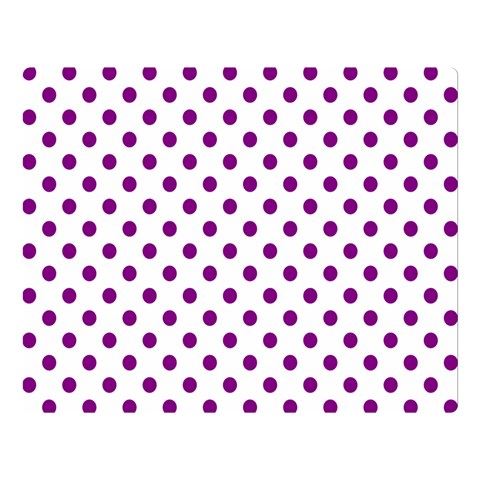 Polka Dots 80 x60  Blanket Front