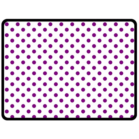 Polka Dots 80 x60  Blanket Front