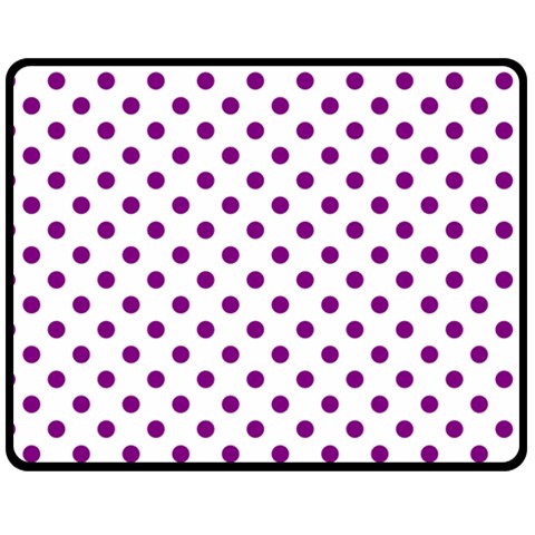 Polka Dots 60 x50  Blanket Front