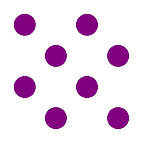 Polka Dots 3.75 x3.75  Memopad