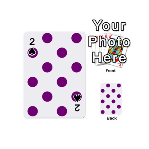 Polka Dots Front - Spade2