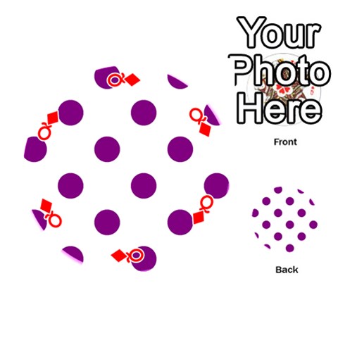 Queen Polka Dots Front - DiamondQ