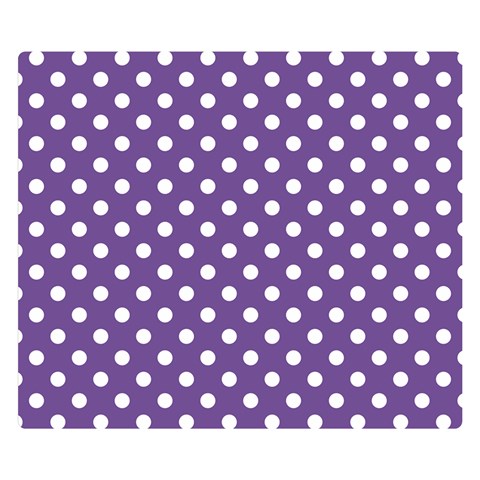 Polka Dots 50 x40  Blanket Front