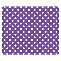 Polka Dots 50 x40  Blanket Back