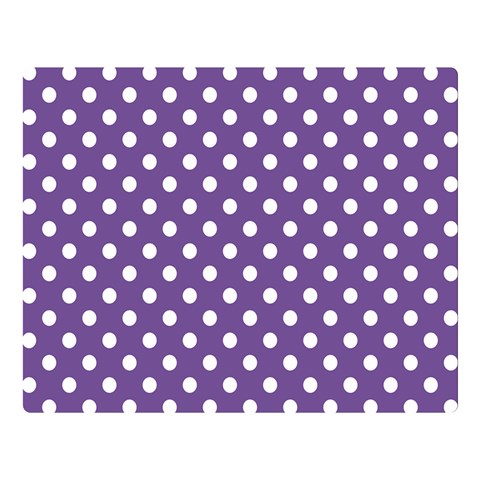 Polka Dots 80 x60  Blanket Front