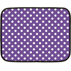 Polka Dots 35 x27  Blanket Back