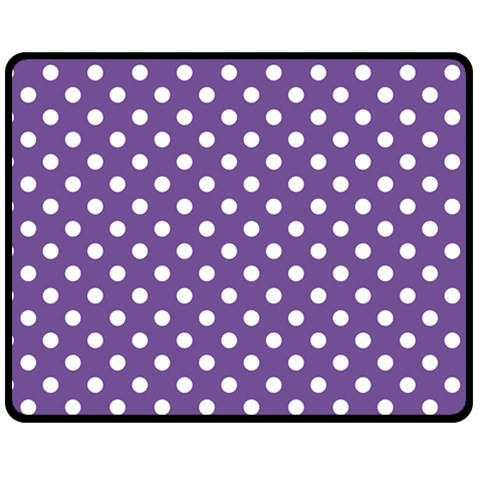 Polka Dots 60 x50  Blanket Front
