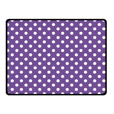 Polka Dots 45 x34  Blanket Front