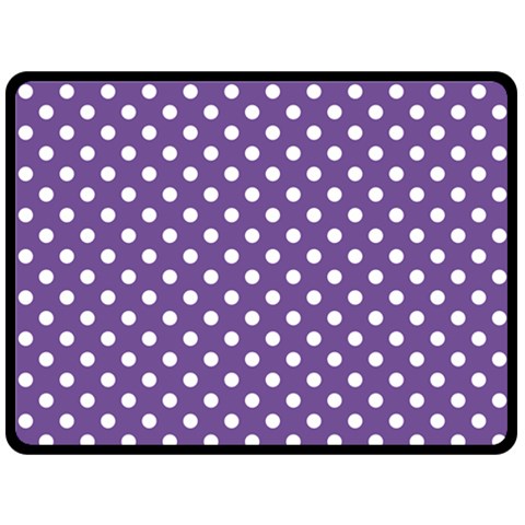 Polka Dots 80 x60  Blanket Front