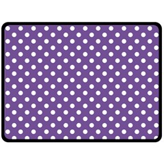 Polka Dots 80 x60  Blanket Back