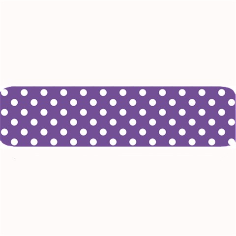 Polka Dots 32 x8.5  Bar Mat
