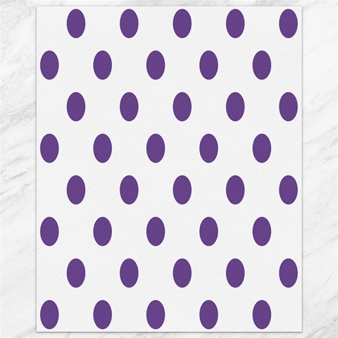 Polka Dots 10.95 x13.48  Canvas - 1