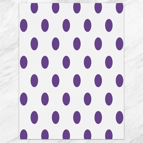 Polka Dots 17.8 x23.08  Canvas - 1