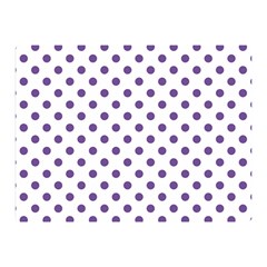 Polka Dots 35 x27  Blanket Back