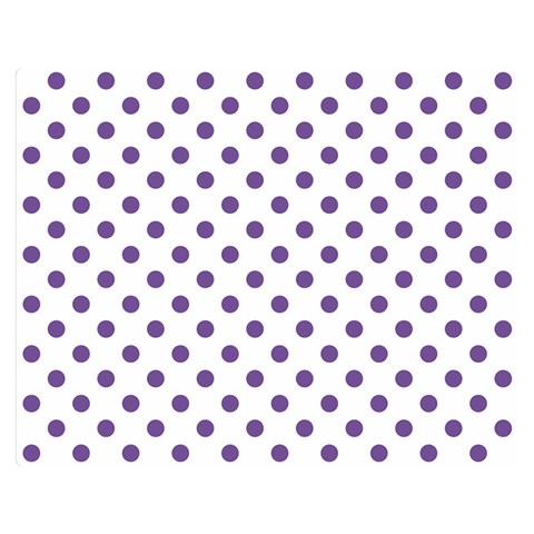 Polka Dots 60 x50  Blanket Front