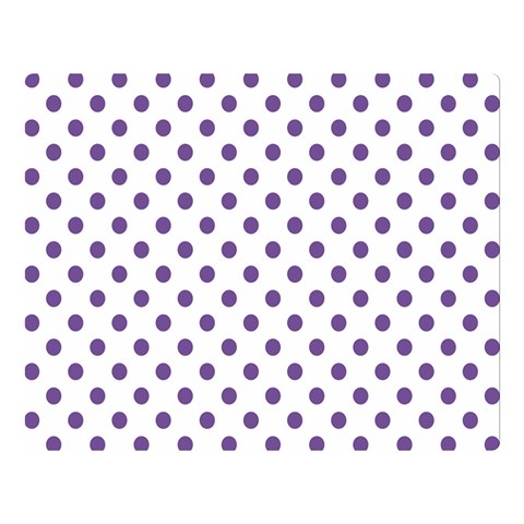 Polka Dots 80 x60  Blanket Front