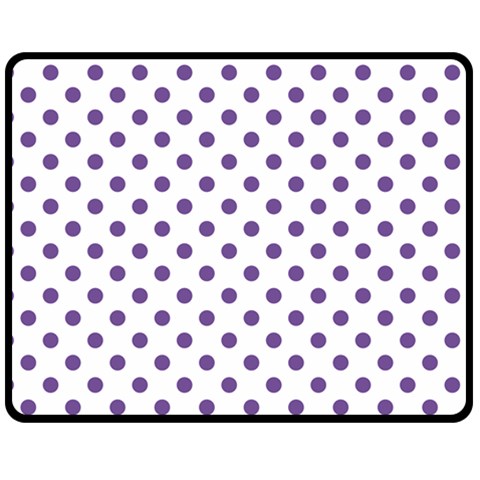 Polka Dots 60 x50  Blanket Front