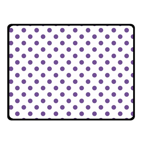 Polka Dots 50 x40  Blanket Front