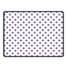 Polka Dots 45 x34  Blanket Back