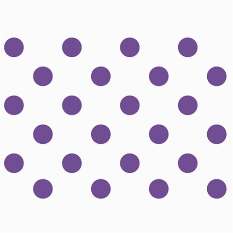 Polka Dots 7 x5  Photo Card - 1