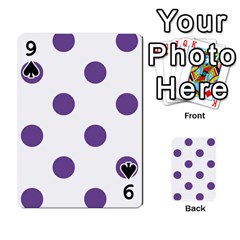 Polka Dots Front - Spade9