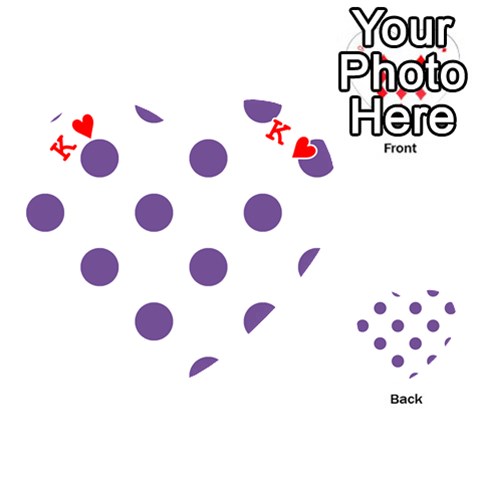 King Polka Dots Front - HeartK