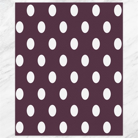 Polka Dots 15.75 x19.29  Canvas - 1