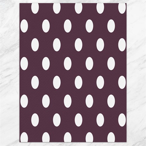Polka Dots 17.8 x23.08  Canvas - 1