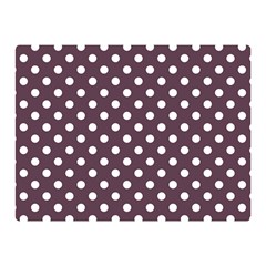 Polka Dots 35 x27  Blanket Front