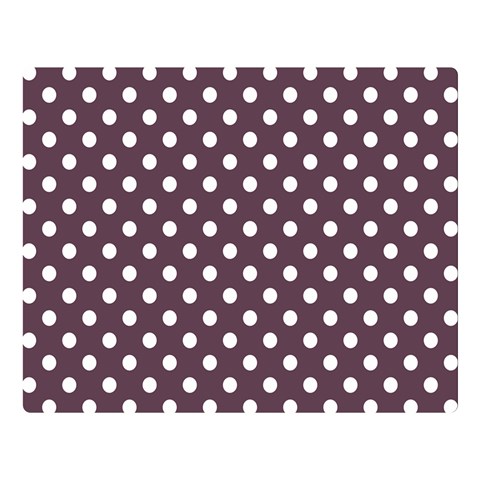 Polka Dots 80 x60  Blanket Front