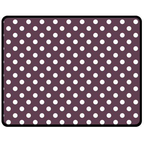 Polka Dots 60 x50  Blanket Front