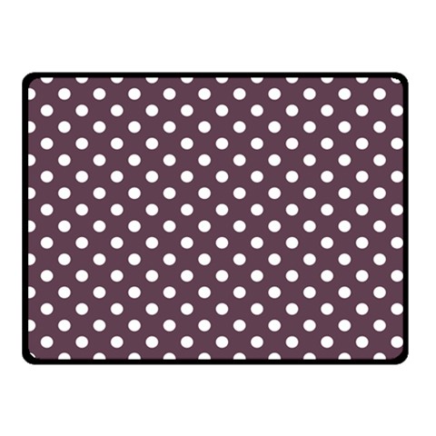 Polka Dots 45 x34  Blanket Front