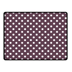 Polka Dots 45 x34  Blanket Back
