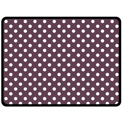 Polka Dots 80 x60  Blanket Front