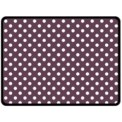 Polka Dots 80 x60  Blanket Back