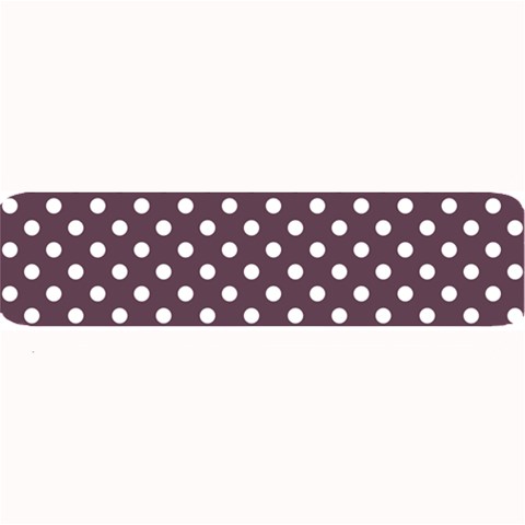 Polka Dots 32 x8.5  Bar Mat