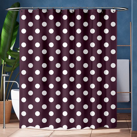 Polka Dots 60 x72  Curtain